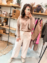 Load image into Gallery viewer, Contrast Trim Sweater