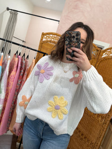 Flower Girl Sweater