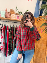 Load image into Gallery viewer, Christmas Bow Detail Sleeve Top