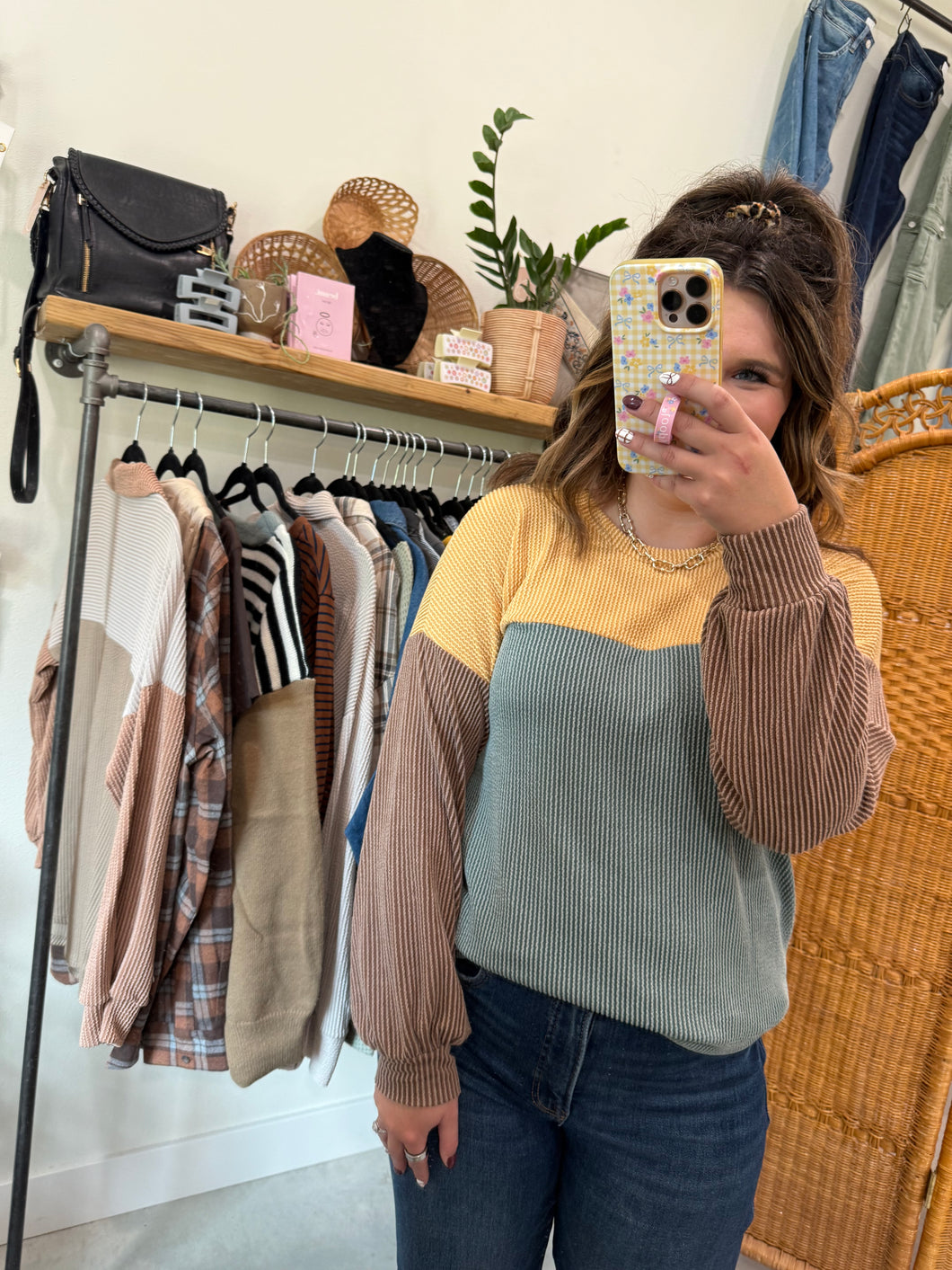 Kaylee Ribbed Top