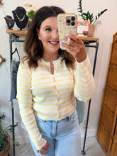 Load image into Gallery viewer, Sunshine Stripe Cardigan