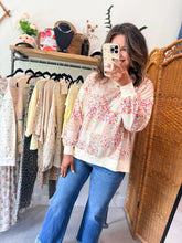Load image into Gallery viewer, Meadow Bloom Patchwork Top
