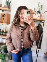 Load image into Gallery viewer, Daisy Quilted Jacket