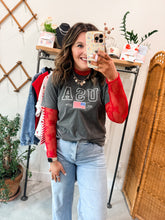 Load image into Gallery viewer, USA Embroidered T Shirt
