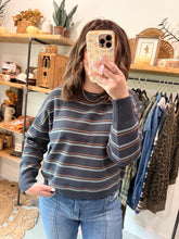 Load image into Gallery viewer, Navy Night Sweater