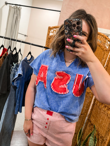 USA Patch Top