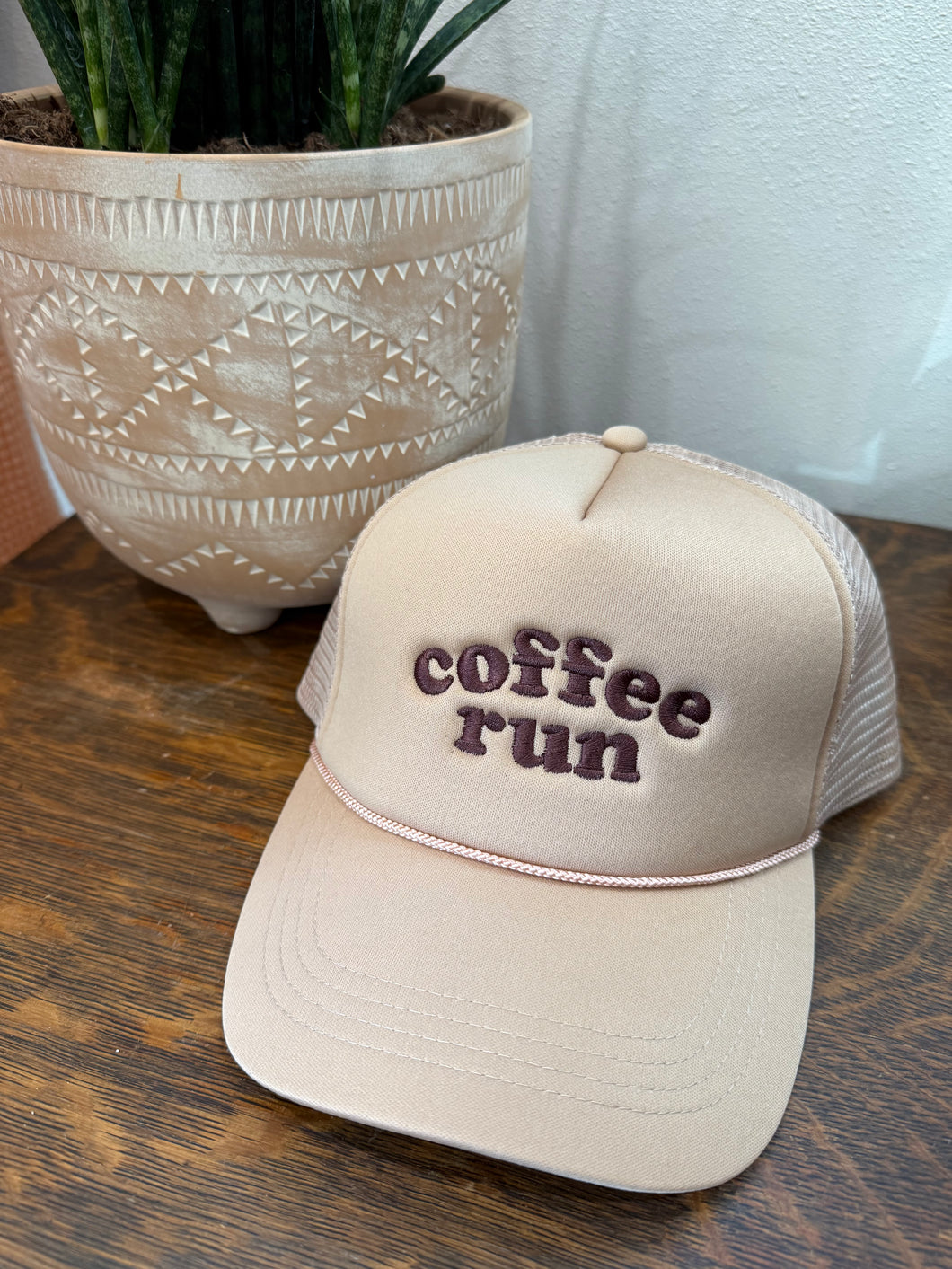 Coffee Run Trucker Hat