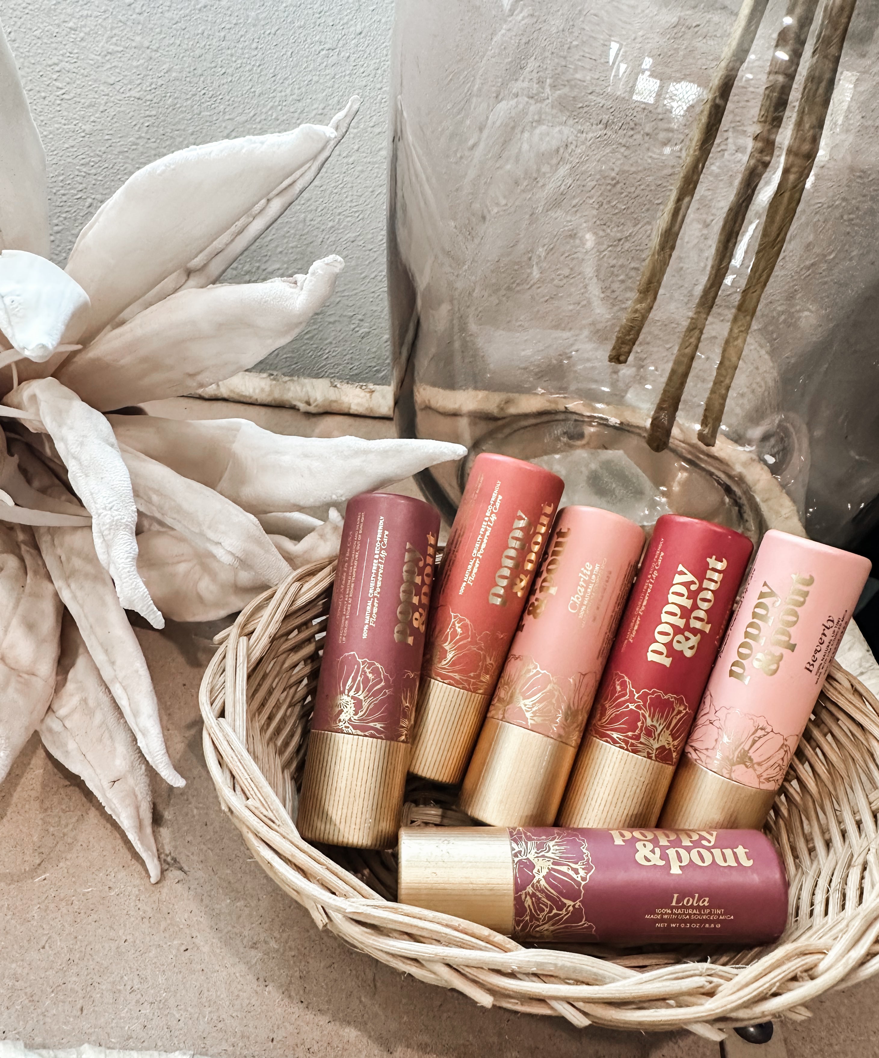Poppy & Pout Lip Tint – Vintage Pearl Apparel