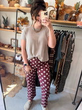 Load image into Gallery viewer, Polka Dot Twill Pants