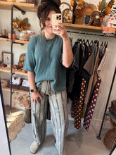 Load image into Gallery viewer, Floral Stripe Pants