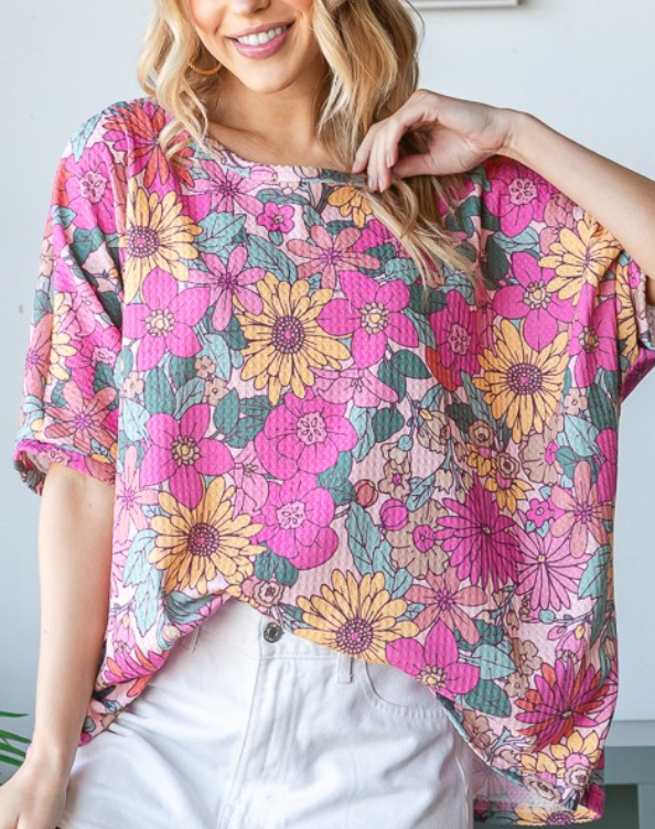 Spring Floral Top