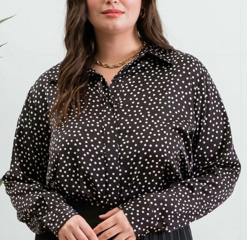 Polka Dot Blouse