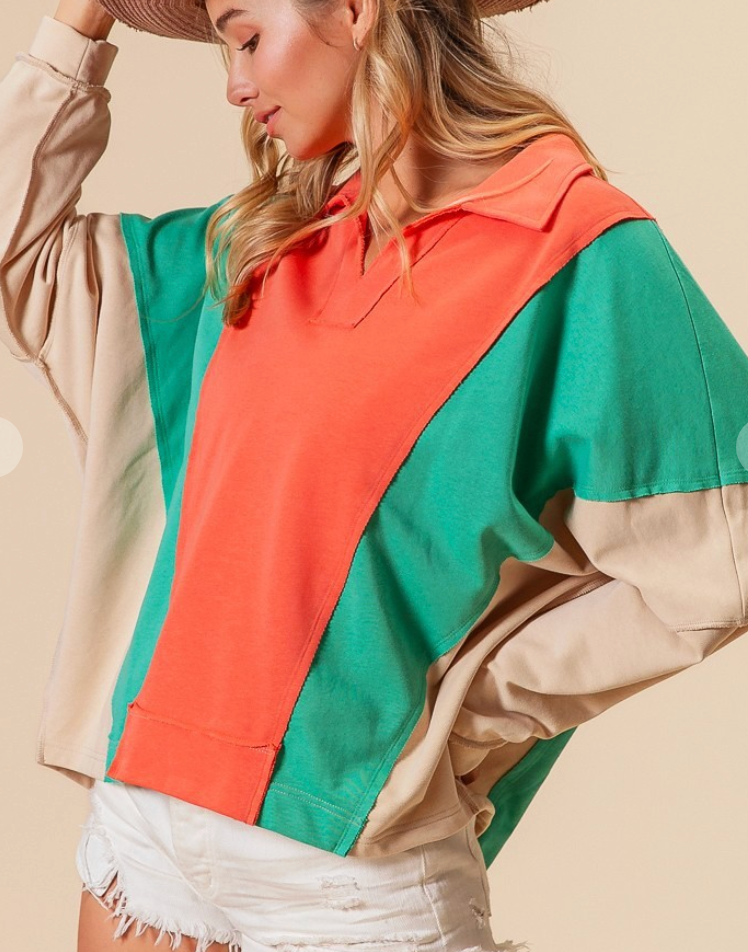 Retro Girl Pullover