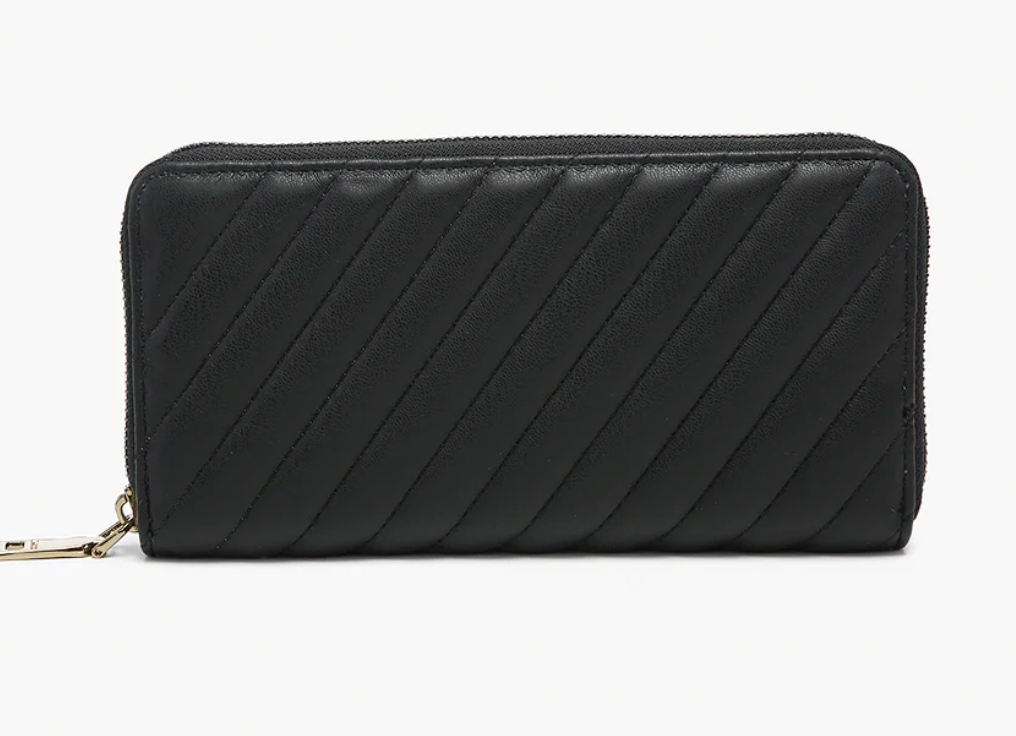 Kylie Vegan Quilted Wallet
