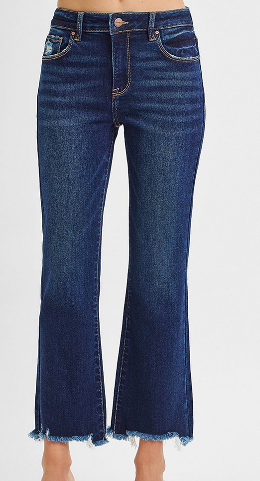 Opal Crop Straight Denim
