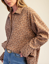 Load image into Gallery viewer, Natural Floral Ditsy Top