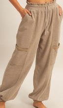 Load image into Gallery viewer, Ruffle Waist Jogger Pants