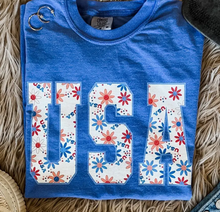Load image into Gallery viewer, USA Daisy Tee
