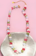Load image into Gallery viewer, Natural Stone Semi-Precious Glass Mixed Necklace