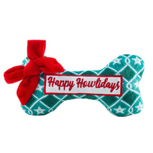 Load image into Gallery viewer, Happy Howlidays Bone - Stocking Stuffer Christmas Dog Toy