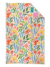 Load image into Gallery viewer, Tea Garden: Reversible Hand Towel