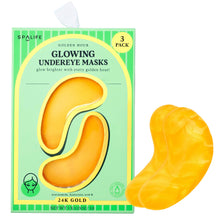 Load image into Gallery viewer, Golden Hour Glowing Undereye Masks - 3 Pairs