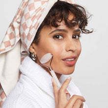 Load image into Gallery viewer, Extra Large Quick-Dry Hair Towel Wrap- Terracotta Checker